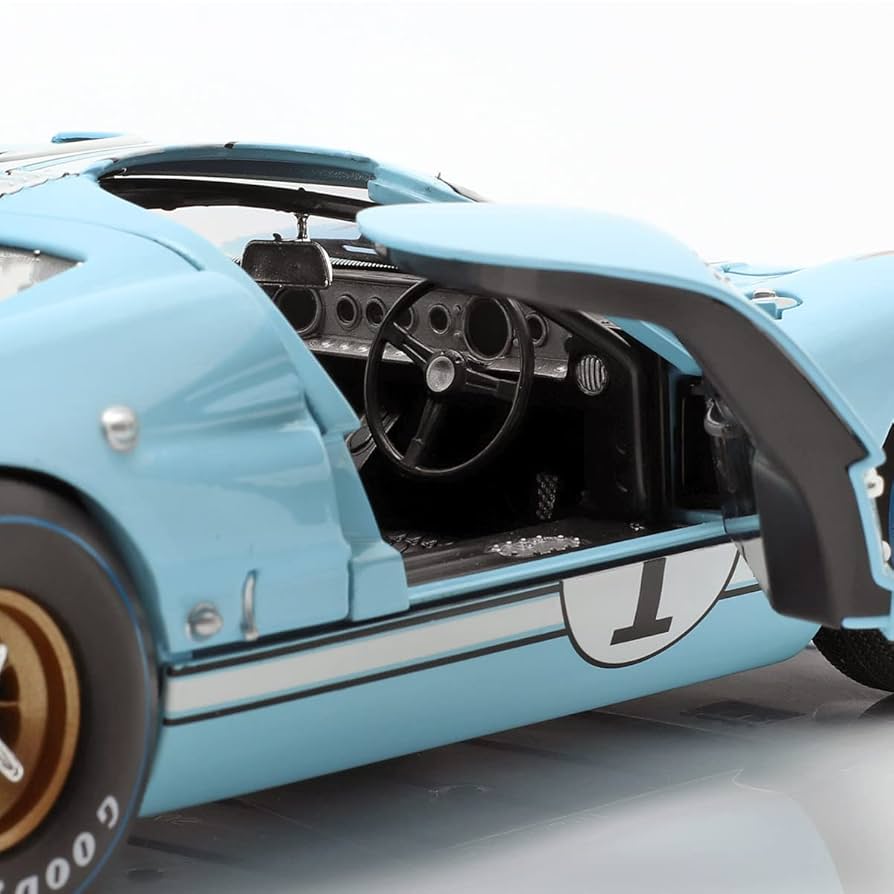 洋書 SHELBY GT40 Shelby Collectibles 1:18 Ford GT40 MK II #1 第2回 24h LeMans